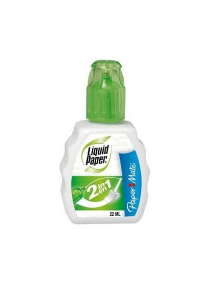 CORRECTOR LIQUID PAPER 2 EN 1 PAPER MATE 22 ML