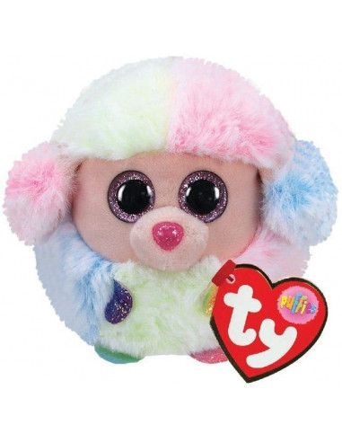 Beanie boos puffies  perro arcoiris...