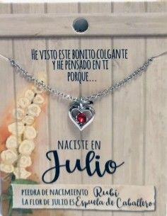 Colgante cumpleaños del mes...