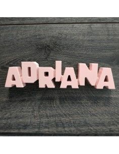 Letrero de madera de nombre...
