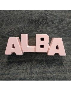 Letrero de madera de nombre...