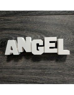 Letrero de madera angel de...