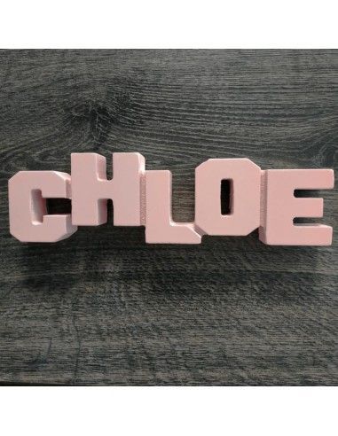 Letrero de madera nombre de chloe de...