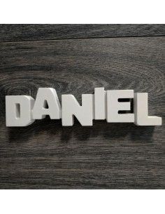 Letrero de madera de nombre...