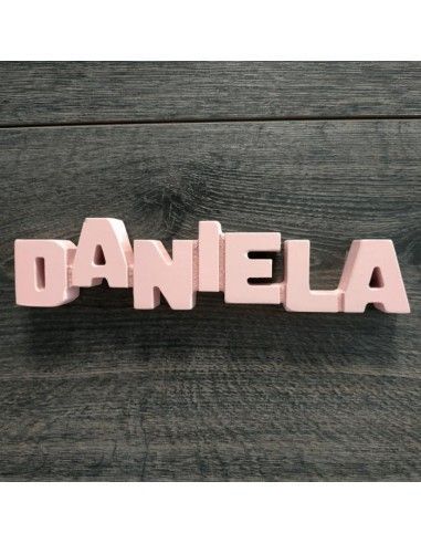 Letrero de madera mdf de nombre...