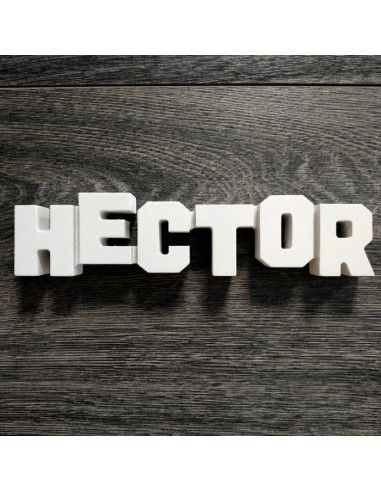 Letrero de madera mdf de nombre...