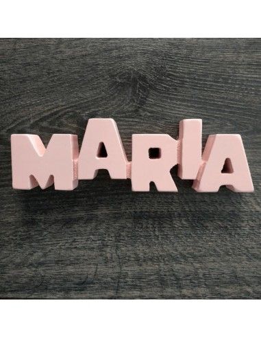Letrero de madera mdf de nombre maria...