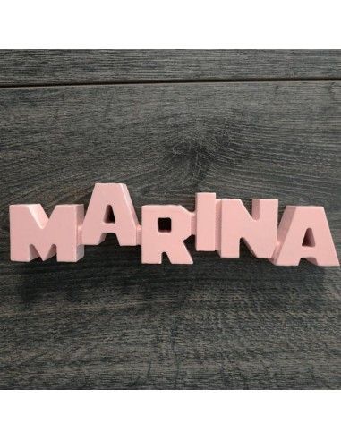 Letrero de madera mdf de nombre...