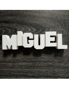 Letrero de mdf con nombre...