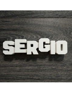 Letrero de mdf con nombre...