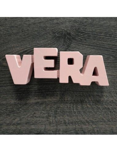Letrero de mdf con nombre vera y...
