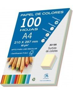 Papel de colores a4 dohe...