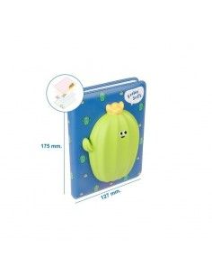 Cuaderno con squishy cactus... 2