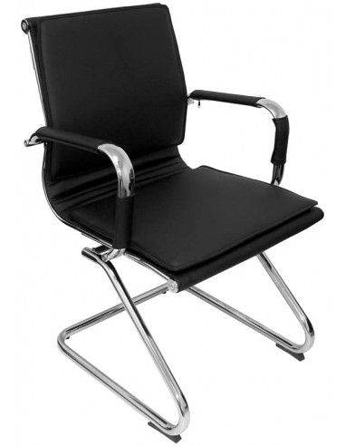 Sillon de oficina fijo con brazos de...