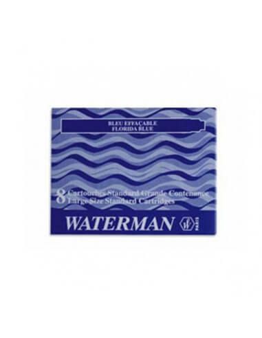 CARTUCHO STANDARD PLUMA WATERMAN AZUL FLORIDA
