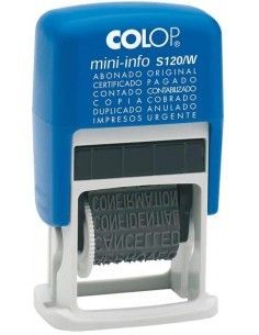 Formulario 4mm español azul...