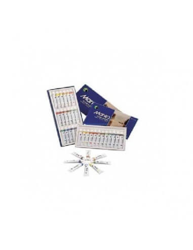 CAJA DE 12 TUBOS ACUARELAS MARIE
