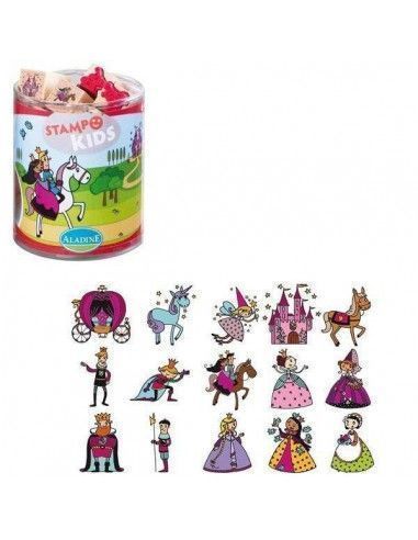Sellos de goma kids de princesas