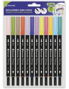 Pack 12 rotuladores doble...