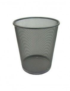 Papelera metalica de...