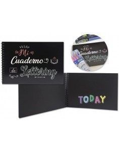 Cuaderno a5 lettering de 32...