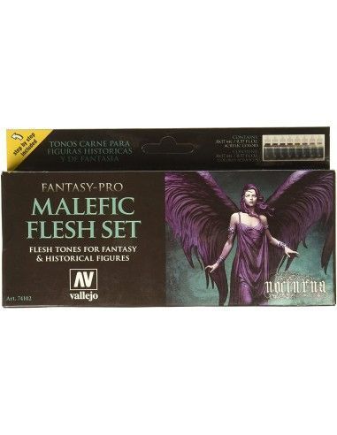 SET DE 8 COLORES FANTASY PRO MALEFIC...