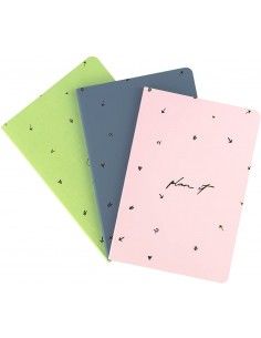 Pack de 3 libretas...