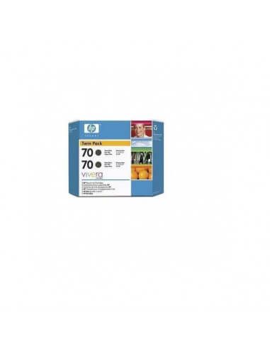 Cartucho HP 70 Negro Foto CB340A y Amarillo CB345A Pack 2 Unidades