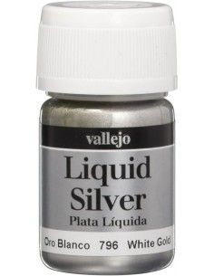 Pintura oro líquido Vallejo 35 ml con acabado metálico