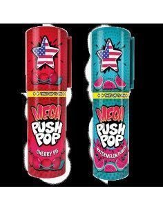 Caramelos mega push pop...