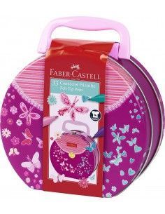 MALETÍN METÁLICO ROSA CON...