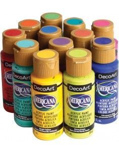 PACK 12 PINTURAS AMERICANAS...