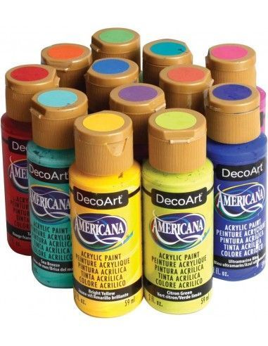 PACK 12 PINTURAS AMERICANAS MATE 59...