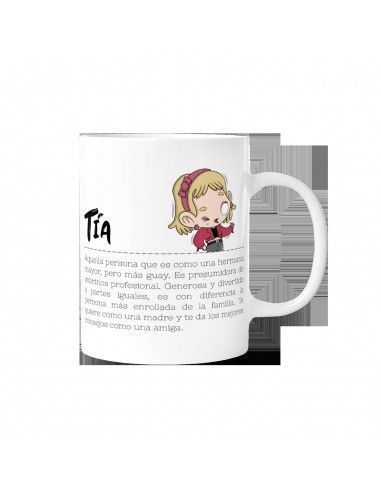 Taza graciosa tía lovely story