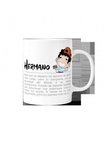 Taza graciosa hermano lovely story
