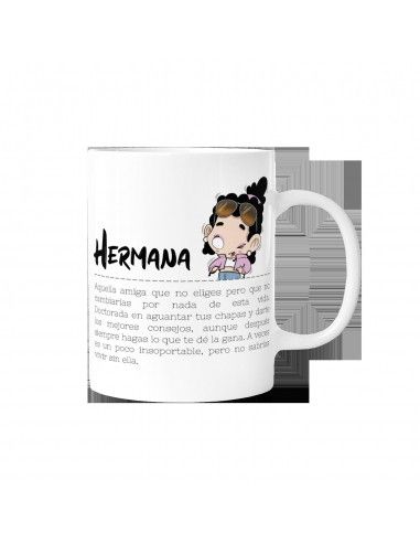 Taza graciosa hermana lovely story