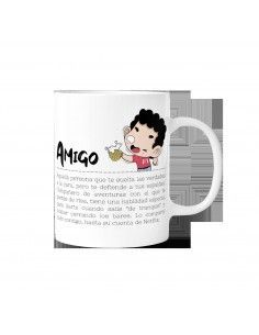 Taza graciosa amigo lovely...