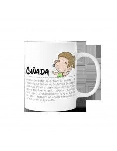 Taza graciosa cuñada lovely...