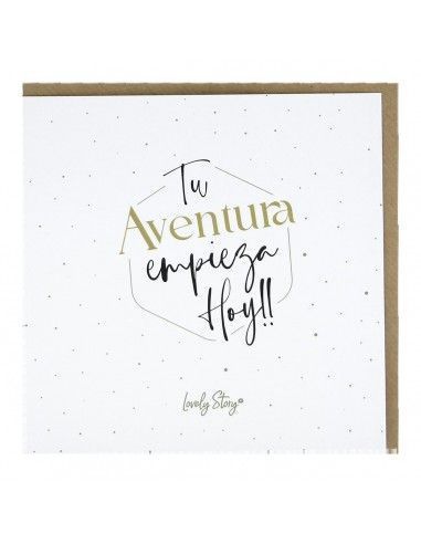 Tarjeta de felicitación tu aventura...