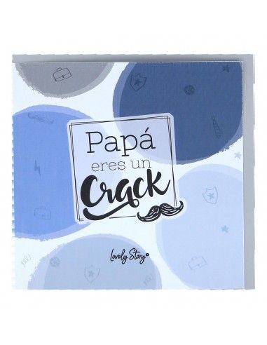 Tarjeta de felicitación papá eres un...