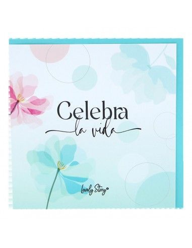 Tarjeta de felicitación celebra la...