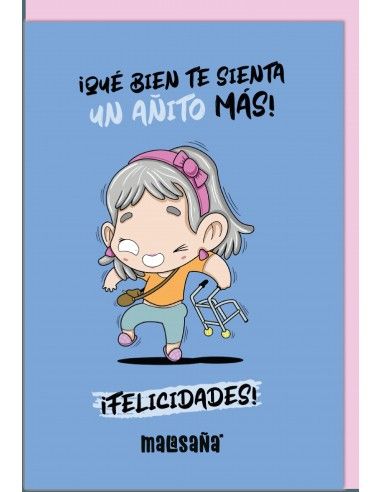 Tarjeta de felicitación malasaña ¡qué...