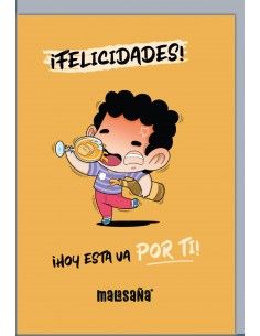 Tarjeta de felicitación...