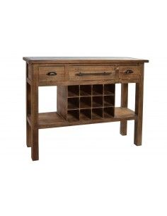 CONSOLA MADERA 120X35X95...