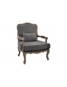 SILLON POLIESTER MADERA...