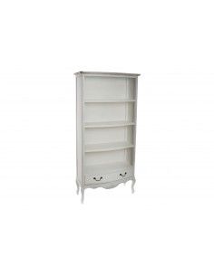 Libreria blanca de madera...