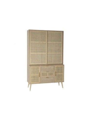 VITRINA PAULOWNIA MDF 120X38,5X196...