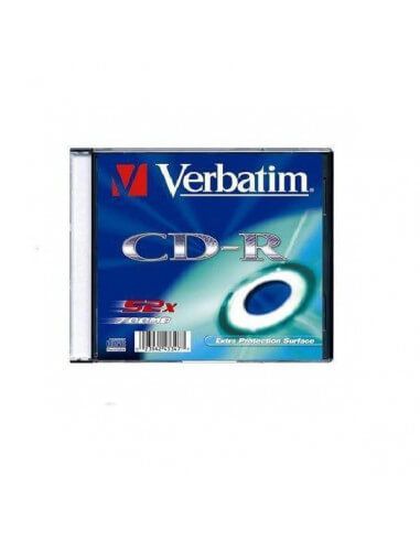 CD VERBATIM 700 MB 52X 80 MINUTOS 1 UND CON CAJA