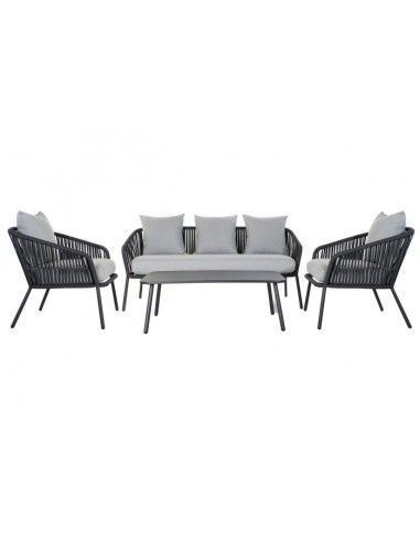 SOFA SET 4 ALUMINIO 151,5X72X70 WATER...