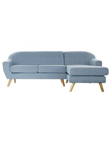 SOFA POLIESTER RUBBERWOOD 226X144X84...